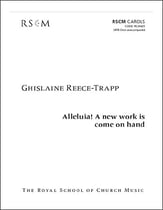 Alleluia! A New Work Is Come on Hand SATB choral sheet music cover